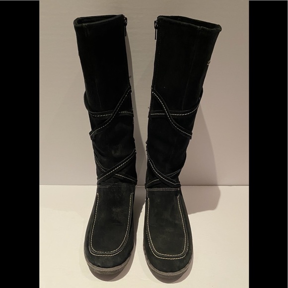 ARTICA All suede black high boots - Picture 1 of 9